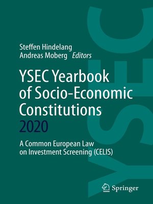 cover image of YSEC Yearbook of Socio-Economic Constitutions 2020